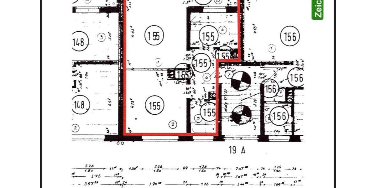 Etagenwohnung Langenhagen Brink - 2 Zimmer, 54 m&sup2;, 189.000&euro; | Angebot:26414484