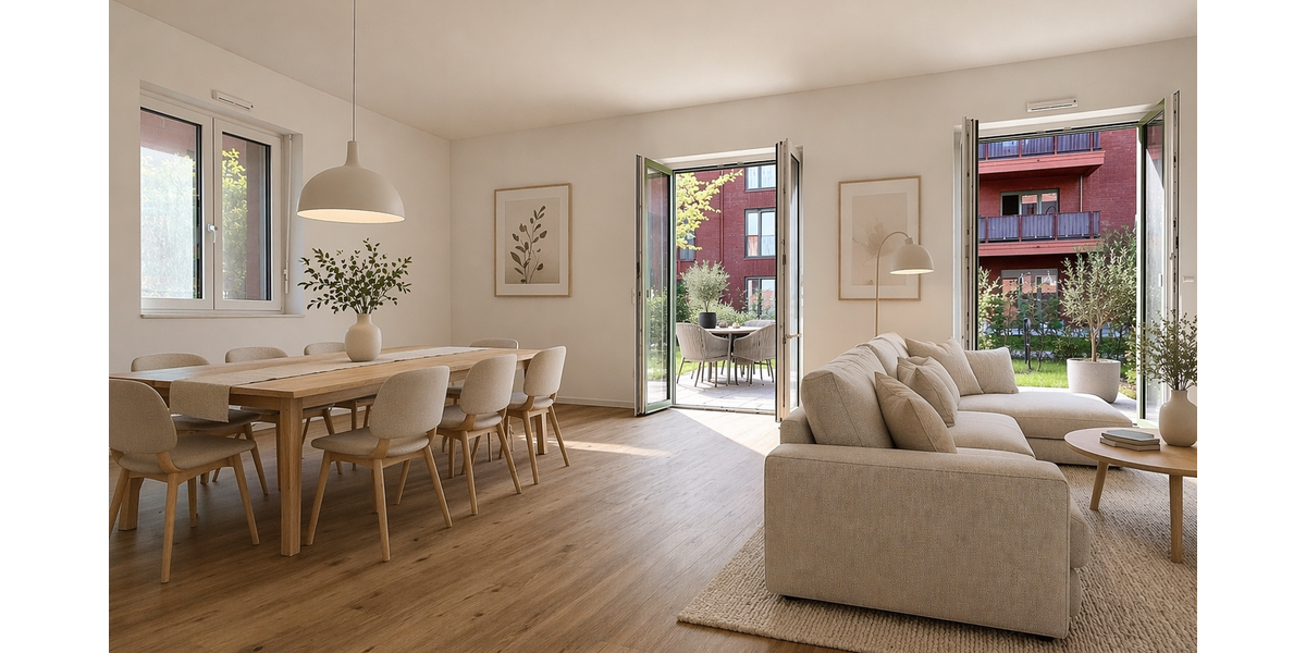 Etagenwohnung Hannover Bemerode - 4 Zimmer, 132 m&sup2;, 1.779&euro; | Angebot:27222683
