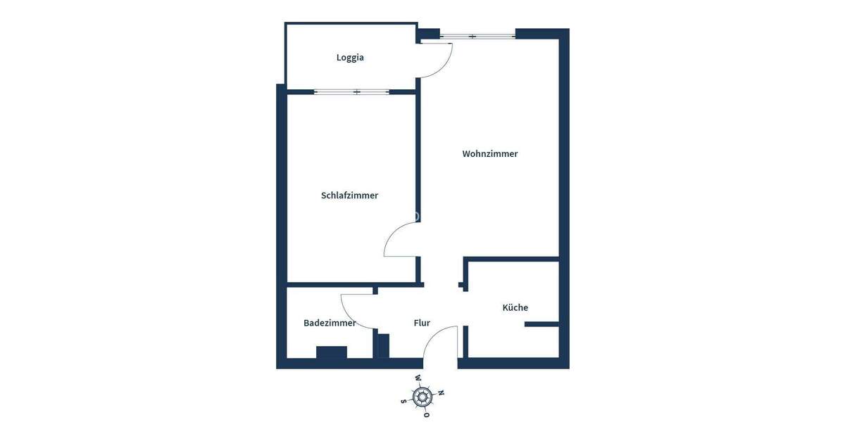 Etagenwohnung Hannover List - 2 Zimmer, 48 m&sup2;, 139.000&euro; | Angebot:25820172