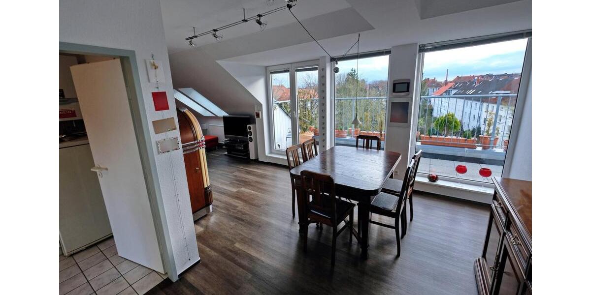 Dachgeschoßwohnung Hannover Vahrenwald-List - 3 Zimmer, 87 m&sup2;, 279.000&euro; | Angebot:26840160