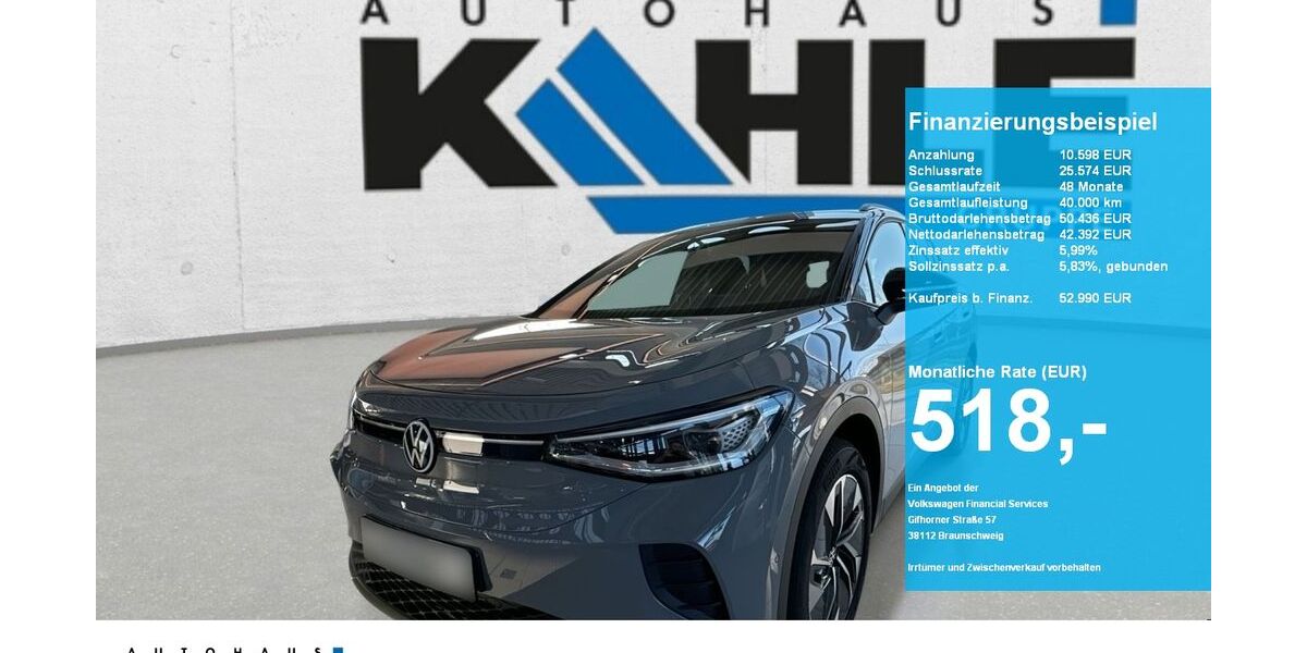 VW ID.4 4.990 km 52.990 &euro; Wunstorf 31515