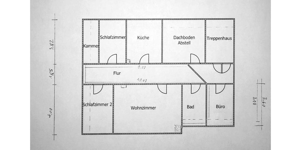 Dachgeschoßwohnung Stadthagen - 4 Zimmer, 80 m&sup2;, 680&euro; | Angebot:26382298