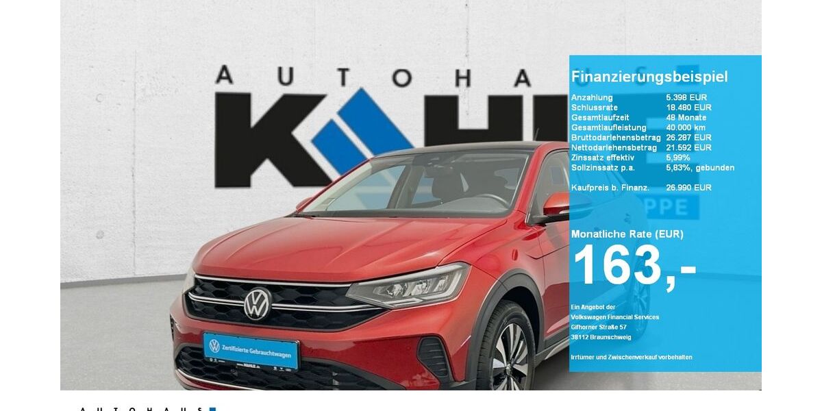 VW Taigo 9.940 km 26.990 &euro; Wedemark 30900