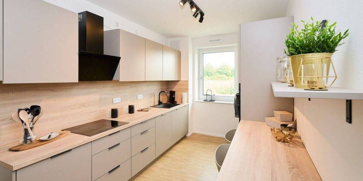Etagenwohnung Hannover Bemerode - 2 Zimmer, 59 m&sup2;, 296.000&euro; | Angebot:25671289