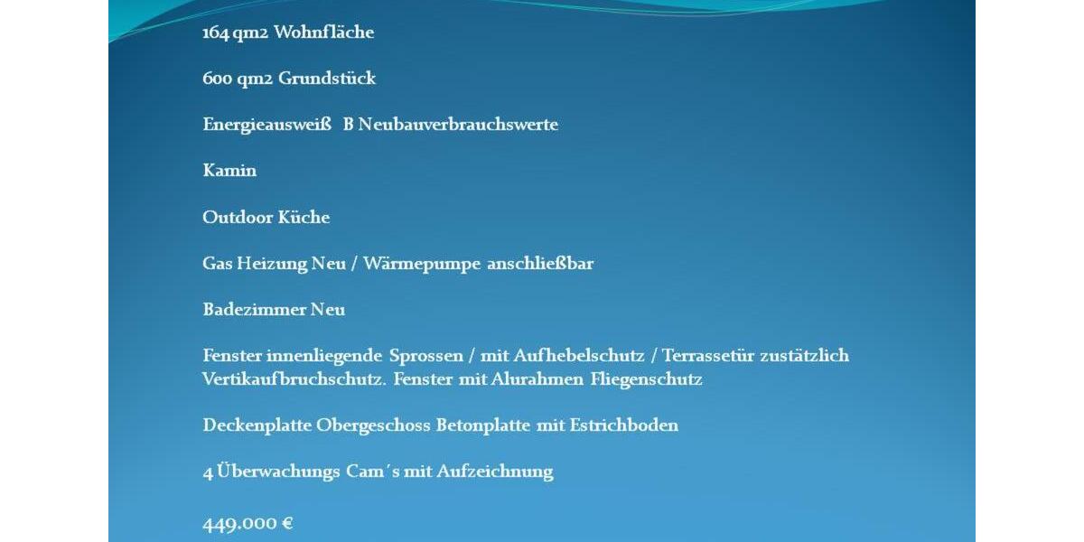 Einfamilienhaus Haste - 6 Zimmer, 164 m&sup2;, 449.000&euro; | Angebot:24802036