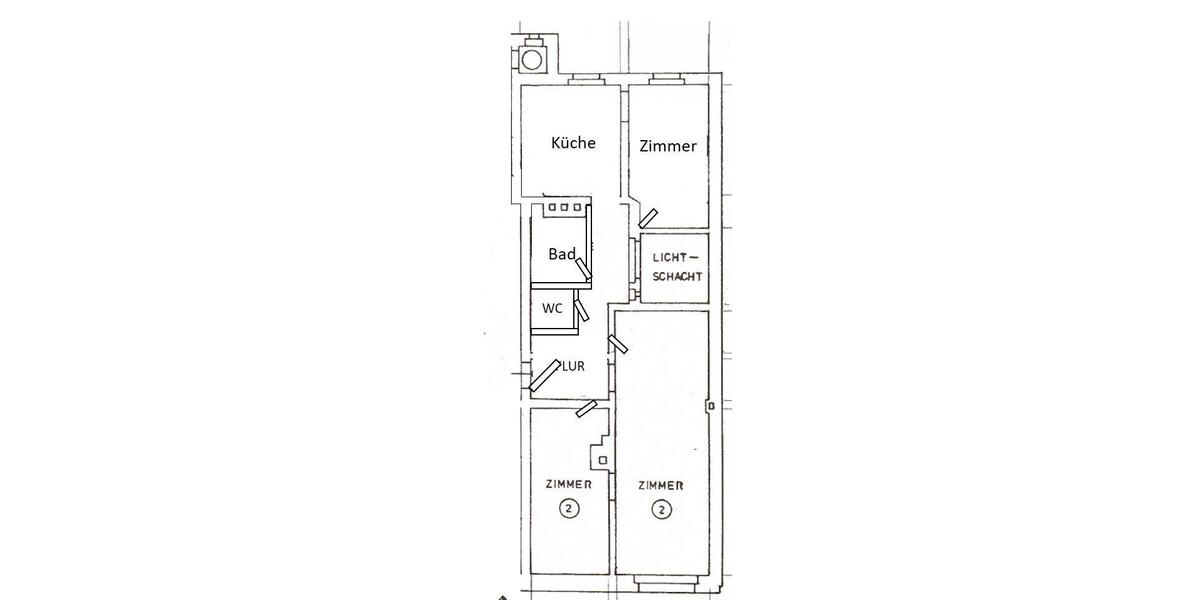 Hochparterre Hannover Mitte - 3 Zimmer, 85 m&sup2;, 250.000&euro; | Angebot:26613261
