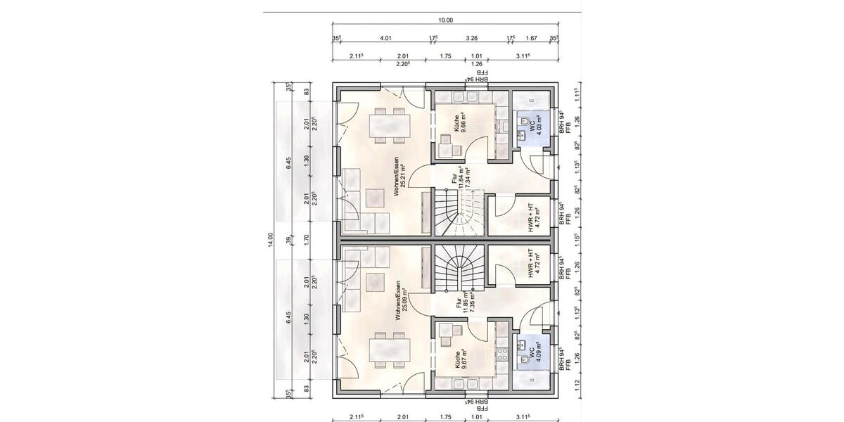 Doppelhaushälfte Pattensen - 7 Zimmer, 140 m&sup2;, 398.000&euro; | Angebot:25370055
