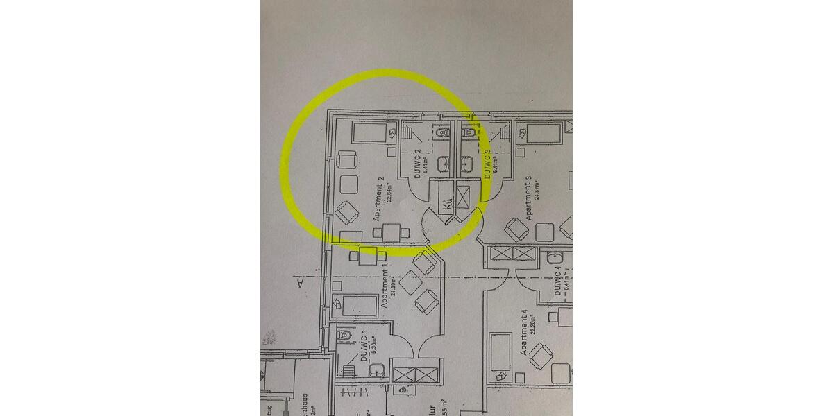 Etagenwohnung Bad Münder am Deister - 1 Zimmer, 35 m&sup2;, 300&euro; | Angebot:25252340