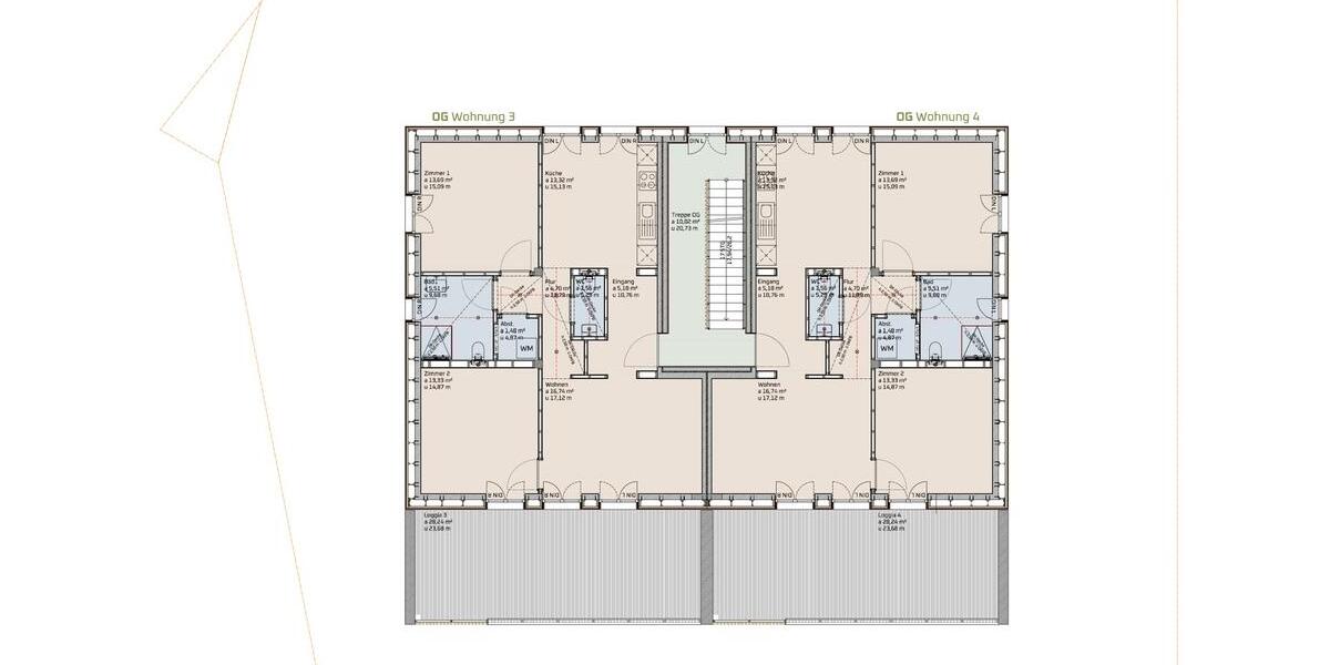 Etagenwohnung Barsinghausen - 3 Zimmer, 91 m&sup2;, 1.221&euro; | Angebot:24864745
