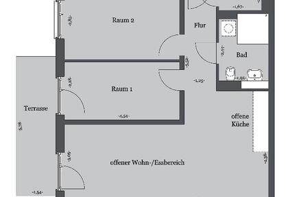 Wohnung Hannover Döhren-Wülfel - 3 Zimmer, 70 m&sup2;, 870&euro; | Angebot:25872606