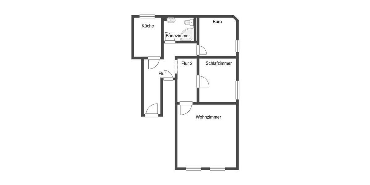 Etagenwohnung Barsinghausen - 3 Zimmer, 60 m&sup2;, 120.000&euro; | Angebot:25740004
