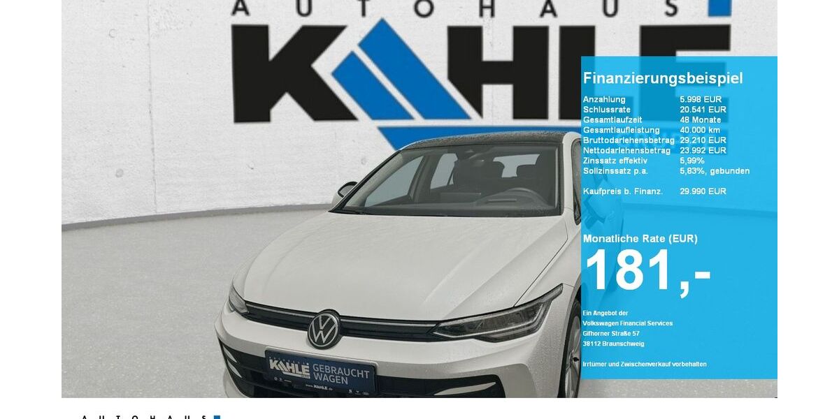 VW Golf 4.611 km 29.990 &euro; Wedemark 30900
