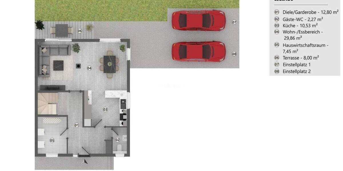 Doppelhaushälfte Neustadt am Rübenberge Evensen - 5 Zimmer, 143 m&sup2;, 379.000&euro; | Angebot:25821583