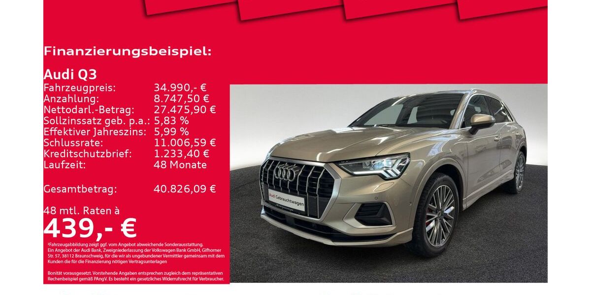 Audi Q3 74.286 km 35.350 &euro; Hannover 30179