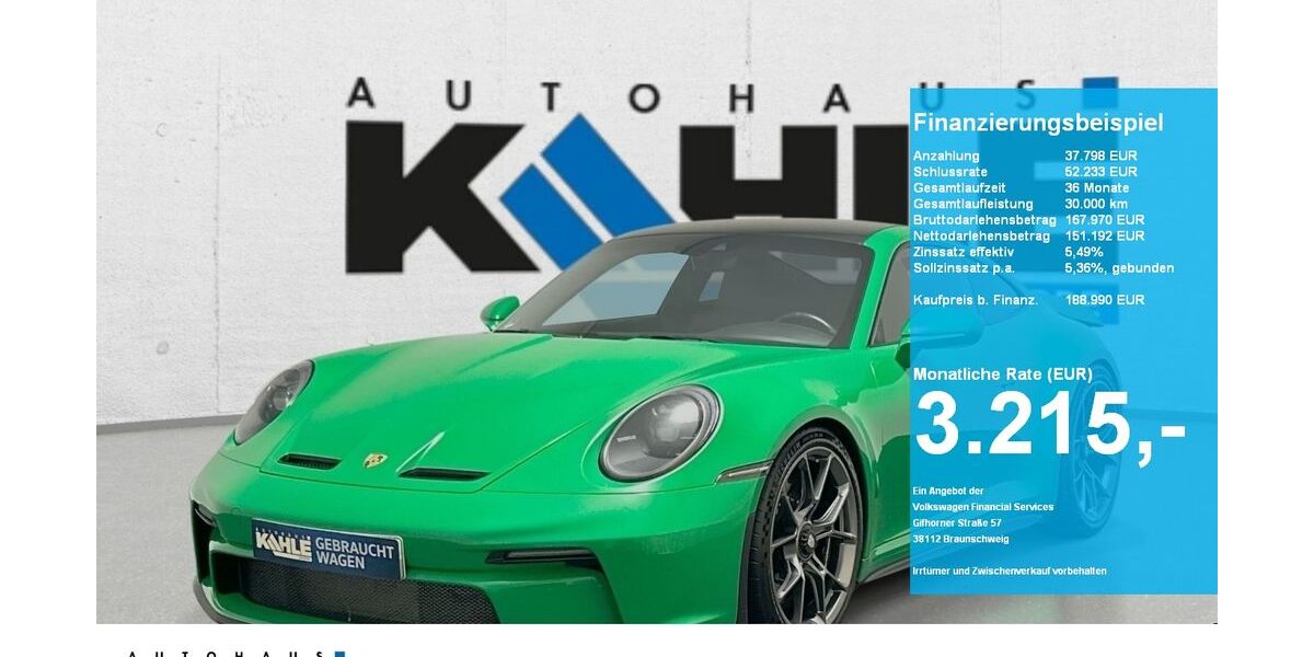 Porsche 992 22.000 km 188.990 &euro; Neustadt am Rübenberge 31535