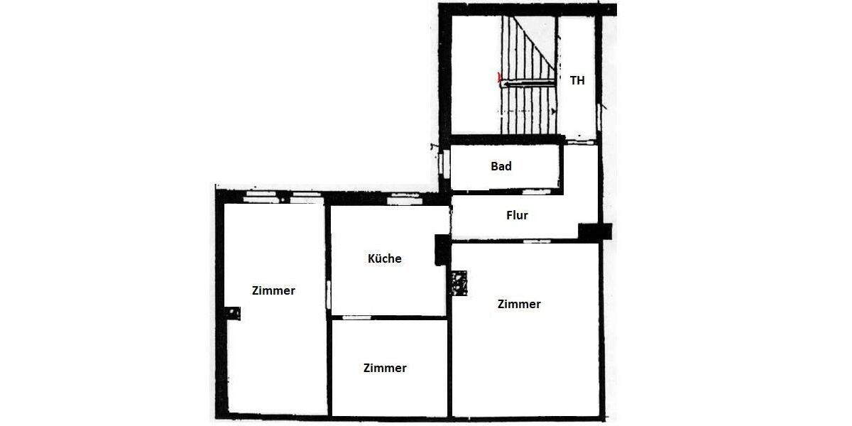 Dachgeschoßwohnung Burgwedel - 3 Zimmer, 78 m&sup2;, 470&euro; | Angebot:26634306