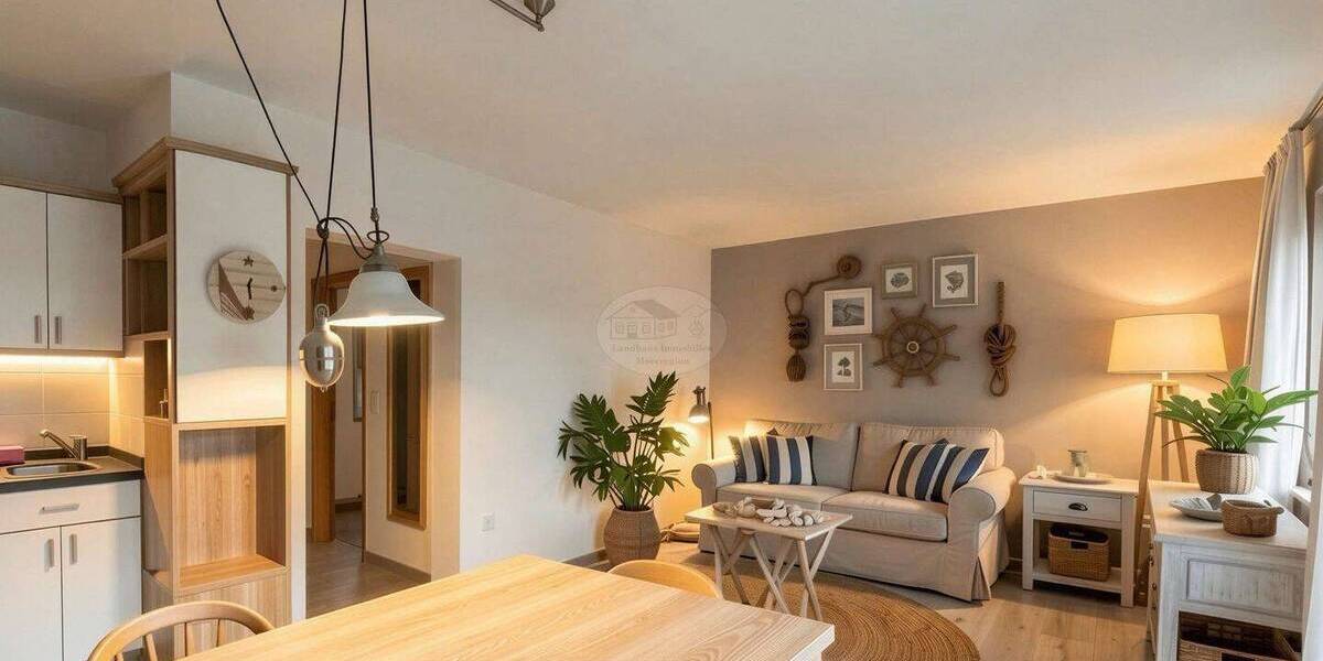 Terrassenwohnung Wunstorf Steinhude - 2 Zimmer, 38 m&sup2;, 157.500&euro; | Angebot:25938462