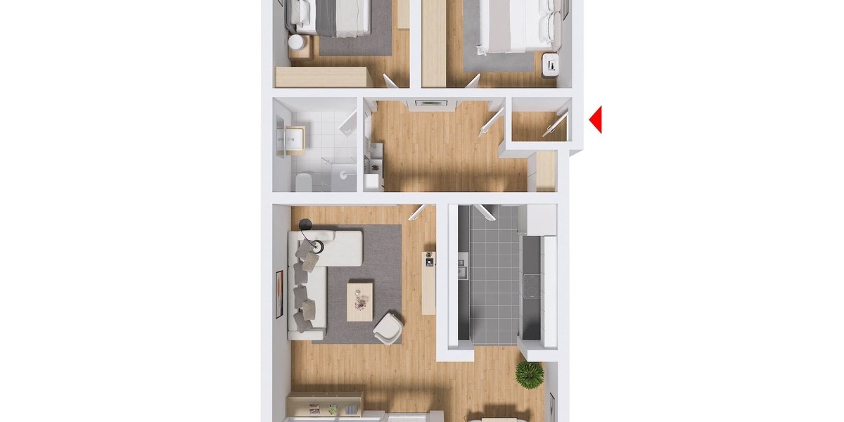 Helle 3-Zimmer-ETW mit Aufzug - Etagenwohnung Laatzen Alt-Laatzen | Angebot:26004837
