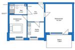 Erdgeschoßwohnung Seelze - 2 Zimmer, 45 m&sup2;, 500&euro; | Angebot:26050346