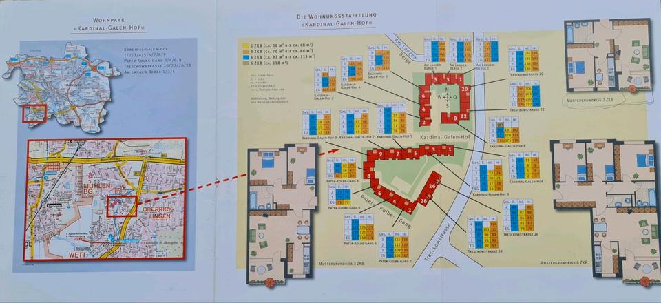 Erdgeschoßwohnung Hannover Ricklingen - 2 Zimmer, 52 m&sup2;, 180.000&euro; | Angebot:27452463