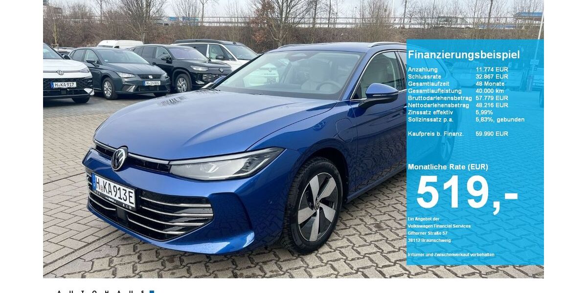 VW Passat 5.000 km 59.990 &euro; Hannover 30419