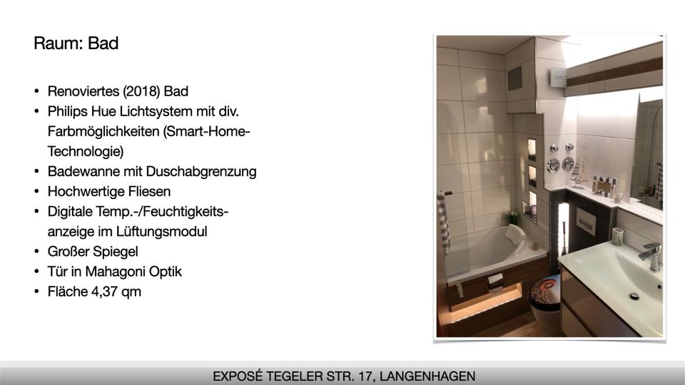 Dachgeschoßwohnung Langenhagen - 2.5 Zimmer, 63 m&sup2;, 269.000&euro; | Angebot:24527458