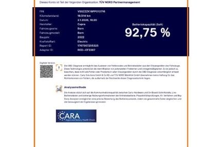 Cupra Born 18.515 km 24.980 &euro; Burgwedel 30938