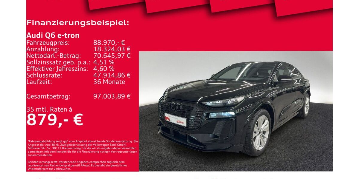 Audi Q6 e-tron 9.999 km 88.970 &euro; Hannover 30179