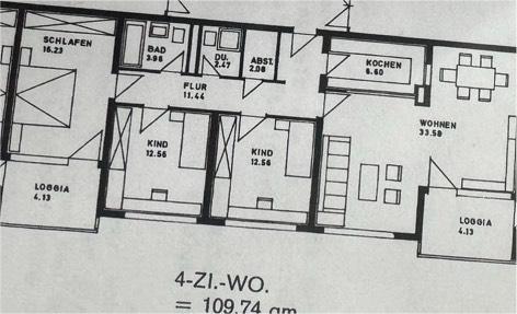 Etagenwohnung Hannover Ricklingen - 4 Zimmer, 110 m&sup2;, 330.000&euro; | Angebot:26058977
