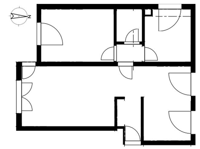 Etagenwohnung Langenhagen Engelbostel - 2 Zimmer, 74 m&sup2;, 875&euro; | Angebot:25853405