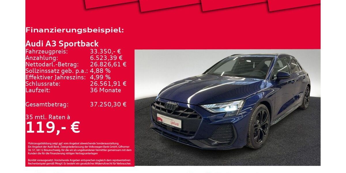Audi A3 11.184 km 33.750 &euro; Hannover 30179