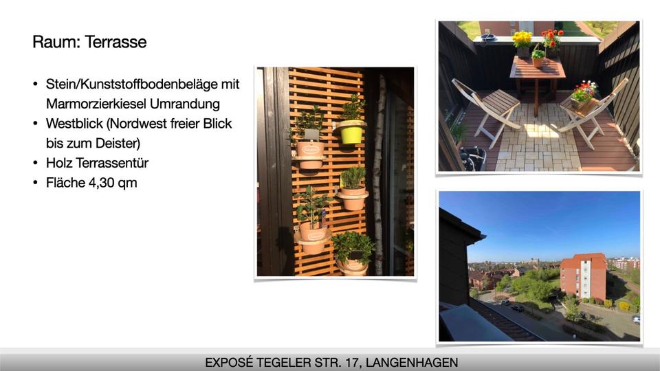 Dachgeschoßwohnung Langenhagen - 2.5 Zimmer, 63 m&sup2;, 269.000&euro; | Angebot:24527458