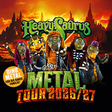 Heavysaurus - Metal Tour 2026 02.05.2026 Kultur- und Kommunikationszentrum Pavillon
