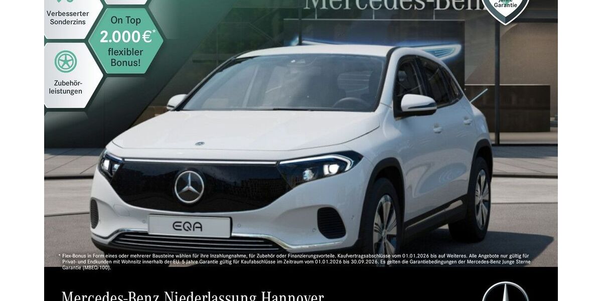 Mercedes-Benz EQA 3.008 km 37.990 &euro; Hannover/Langenhagen 30855