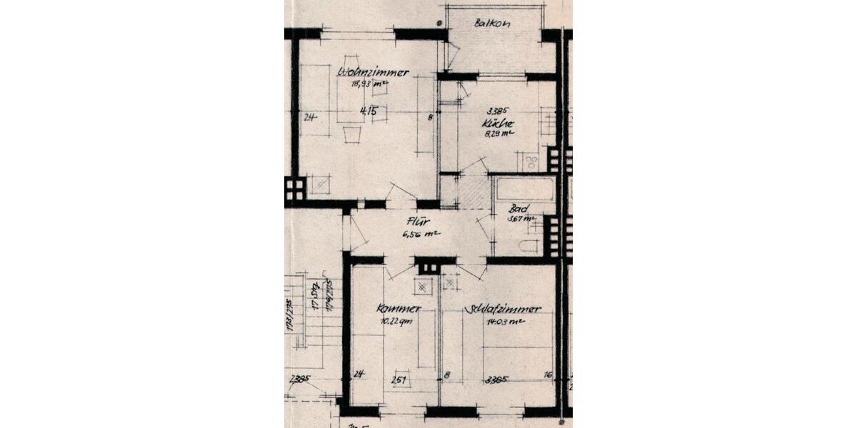 Erdgeschoßwohnung Hannover Vahrenwald-List - 3 Zimmer, 64 m&sup2;, 283.000&euro; | Angebot:27426822