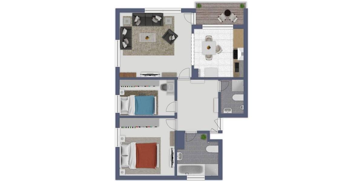 Etagenwohnung Hannover Bothfeld - 3 Zimmer, 100 m&sup2;, 390.000&euro; | Angebot:25996806