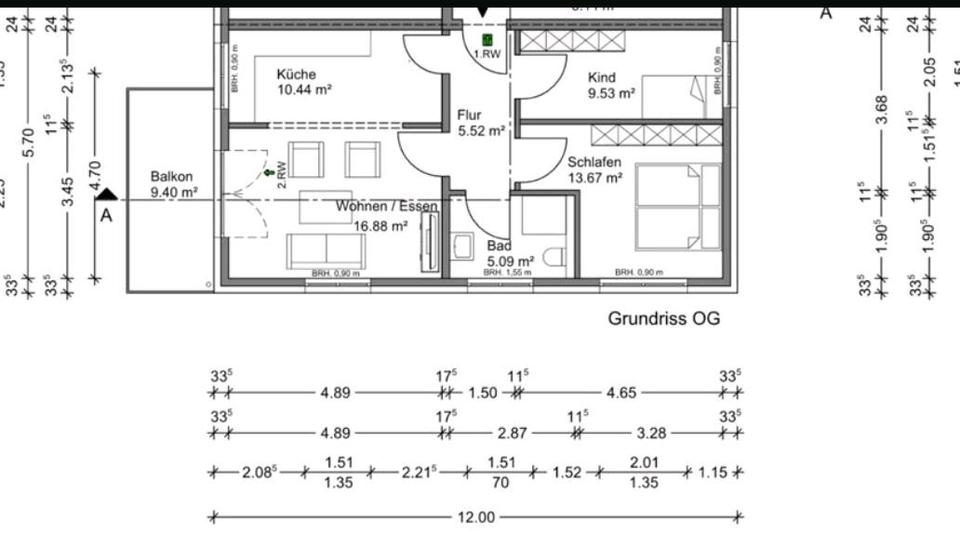 Etagenwohnung Neustadt am Rübenberge - 2 Zimmer, 64 m&sup2;, 768&euro; | Angebot:26228584