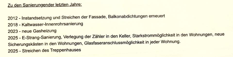 Etagenwohnung Hannover Vahrenwald-List - 1.5 Zimmer, 48 m&sup2;, 157.000&euro; | Angebot:24381994