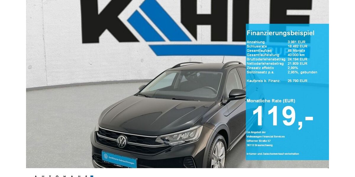 VW Taigo 11.806 km 25.790 &euro; Wunstorf 31515