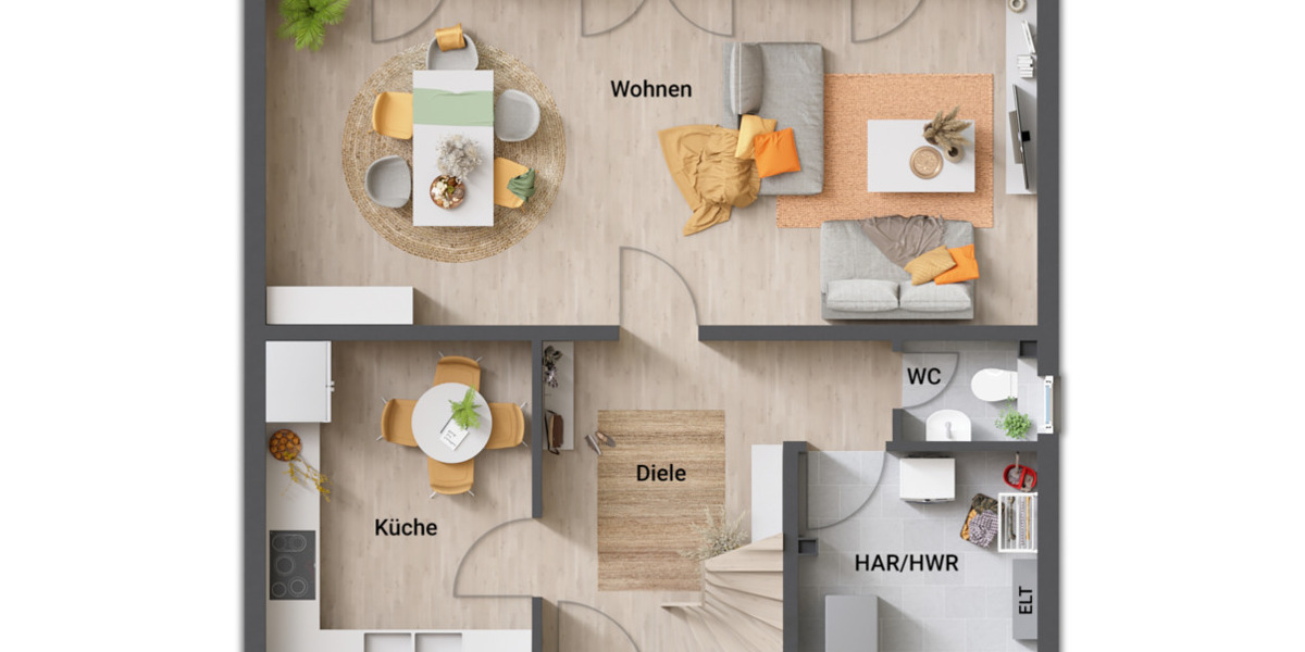 Einfamilienhaus Bad Nenndorf - 5 Zimmer, 120 m&sup2;, 405.690&euro; | Angebot:25707068