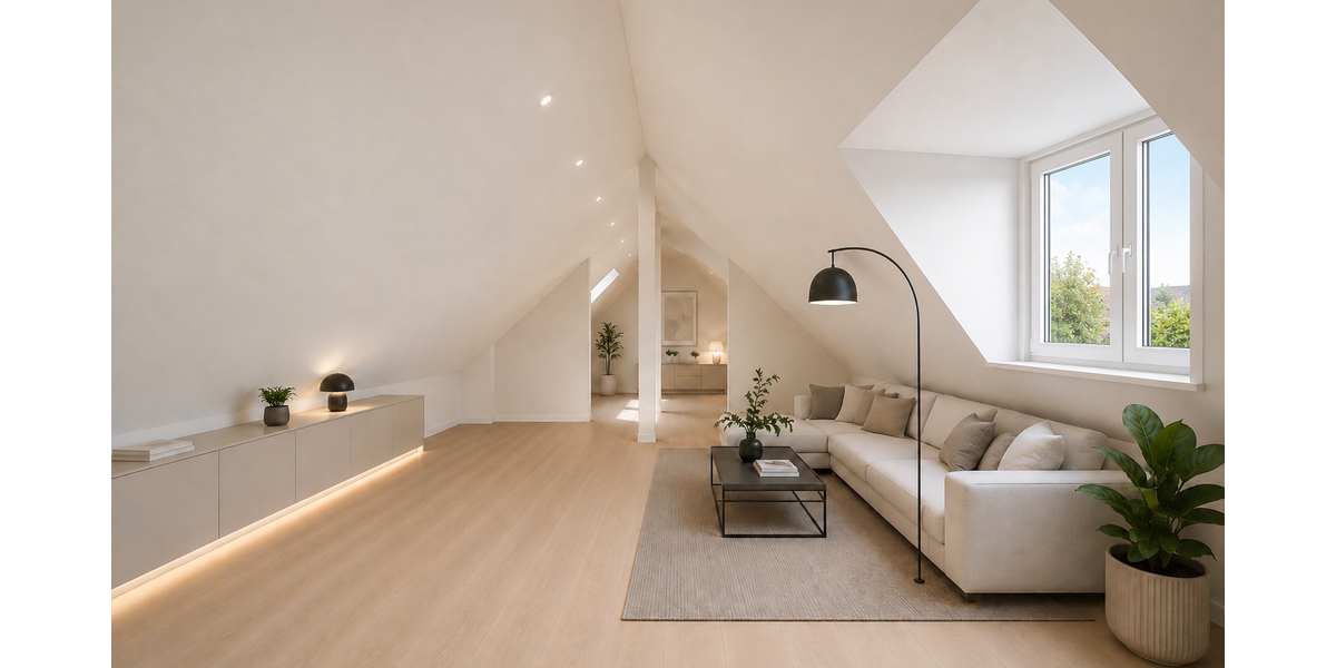 Etagenwohnung Hannover Döhren-Wülfel - 2 Zimmer, 155 m&sup2;, 299.000&euro; | Angebot:27016122