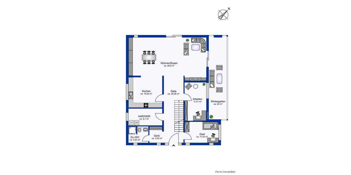 Einfamilienhaus Hannover / Isernhagen-Süd Isernhagen-Süd - 6 Zimmer, 242 m&sup2;, 2.050.000&euro; | Angebot:25731240