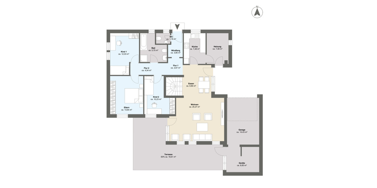 Einfamilienhaus Barsinghausen - 6 Zimmer, 144 m&sup2;, 499.000&euro; | Angebot:25820873