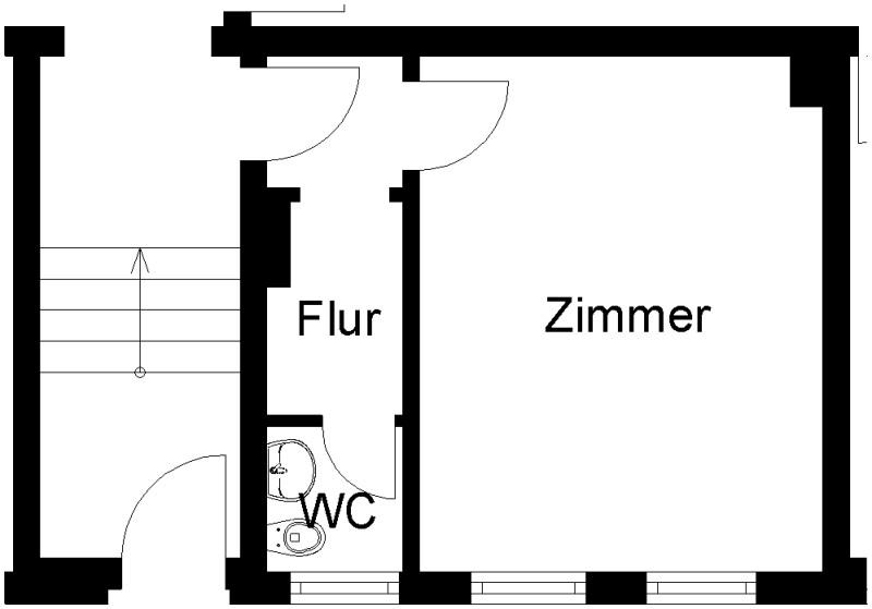 Erdgeschoßwohnung Hannover Vahrenwald-List - 1.5 Zimmer, 25 m&sup2;, 279&euro; | Angebot:25882005