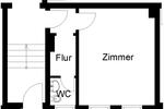 Erdgeschoßwohnung Hannover Vahrenwald-List - 1.5 Zimmer, 25 m&sup2;, 279&euro; | Angebot:25882005