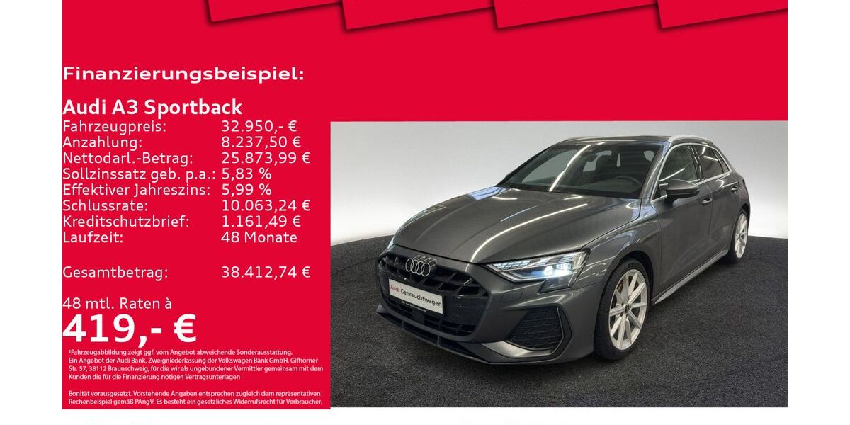 Audi A3 13.297 km 33.250 &euro; Hannover 30179