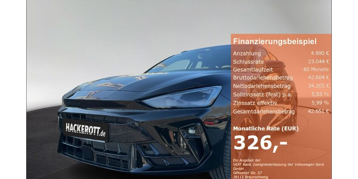 Cupra Leon 1.590 km 38.190 &euro; Hannover 30165