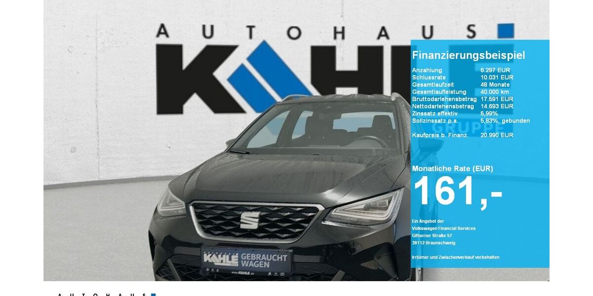 Seat Arona 45.554 km 17.390 &euro; Wedemark 30900