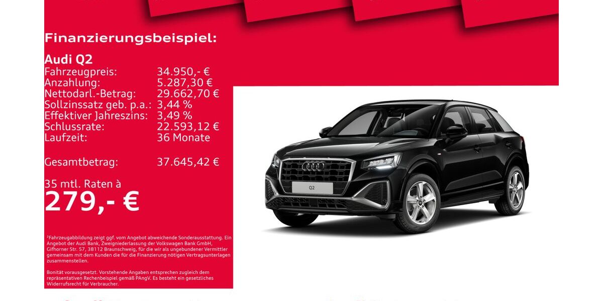 Audi Q2 33.546 km 33.950 &euro; Hannover 30179