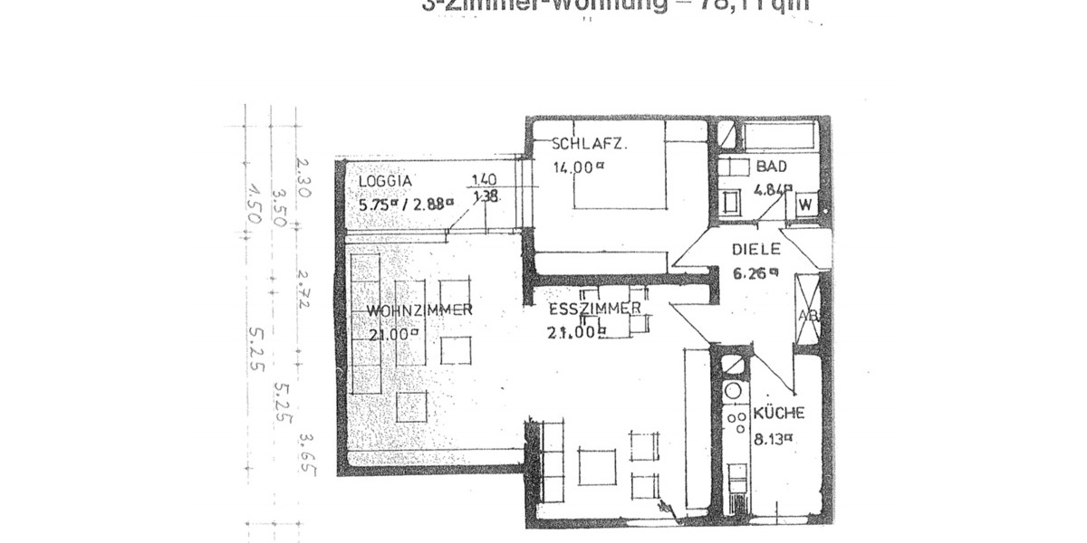 Etagenwohnung Laatzen - 3 Zimmer, 78 m&sup2;, 99.000&euro; | Angebot:25393928